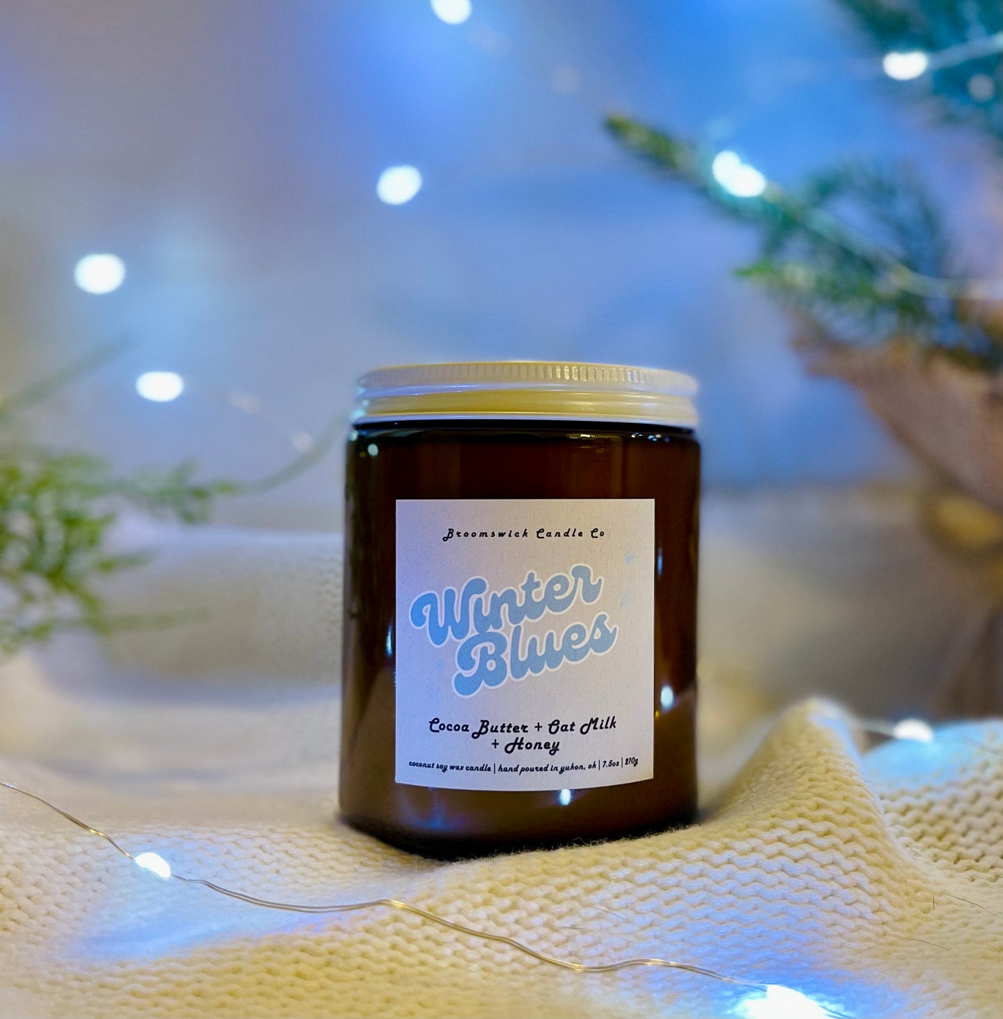 WINTER BLUES Candle